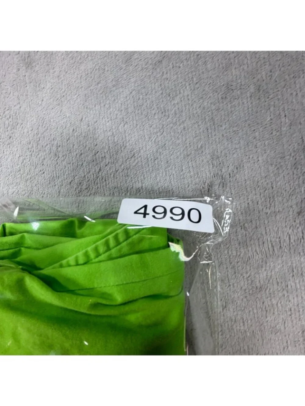 Men's Bright Green Straight-Leg Pants
